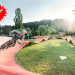  Moduláris Pumptrack pálya -  Kerékpárral, görkorcsolyával, gördeszkával, rollerrel használható eszköz.