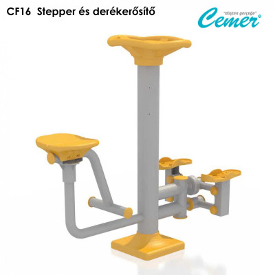 CF16  Stepper és derékerősítő