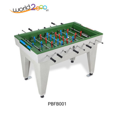 PBFB001 table football - Csocsó asztal kültéri. Több színbe kapható: zöld, kék, szürke.