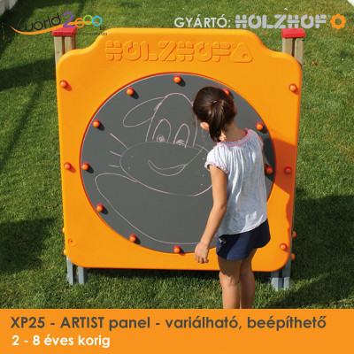 ARTIST panel - variálható, beépíthető