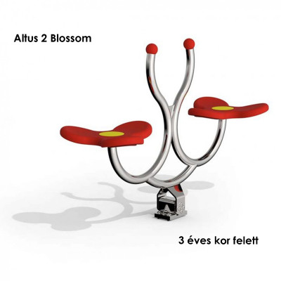 Altus 2 Blossom - az érintkező felületek kiváló minőségű puha gumiból készülnek, összekötő elemek tartós rozsdamentes acélból. Kiváló formatervezés