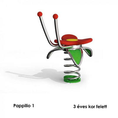Pappilo 1 - az érintkező felületek kiváló minőségű puha gumiból készülnek, összekötő elemek tartós rozsdamentes acélból.
