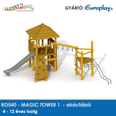 MAGIC TOWER 1 akácfából