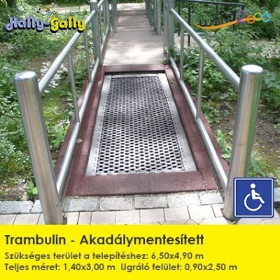 Trambulin kicsiknek és nagyoknak 