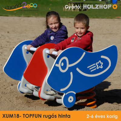 TOPFUN 2 személyes rugós hinta